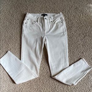 J Crew 8" Midrise Skinny Denim Jeans